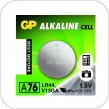 Baterijas GP LR44/AG13/A76, Alkaline, 1.5V, 1 gab. papirs.lv 