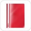 Mape ātršuvējs ErichKrause Fizzy Classic, A4, sarkana papirs.lv