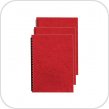 Vāki dokumentu iesiešanai FELLOWES Delta, 250g/m2, A4, kartona, sarkani, 100 gab.