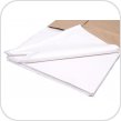 Zīdpapīrs loksnēs, 50cm x 75cm, 18g/m2, balts, 480 loksnes papirs.lv 1