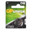 Baterijas GP Super CR1616 / DL1616, Lithium, 3V, 1 gab. papirs.lv