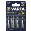Baterijas VARTA ENERGY AA MN1500/LR6, Alkaline, 1.5V, 4 gab. papirs.lv 