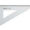 Lineāls trīsstūris ErichKrause, caurspīdīgs, plastmasas,  60°/22 cm papirs.lv