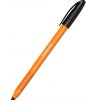 Lodīšu pildspalva ErichKrause Orange Stick U-108, 1mm, melna papirs.lv
