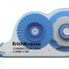 Sausais lentes korektors ErichKrause TECHNO WHITE MINI, 4.2mmx5m