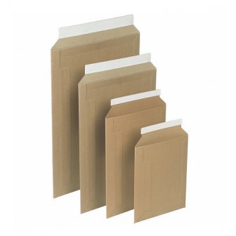 Envelopes of thick paper