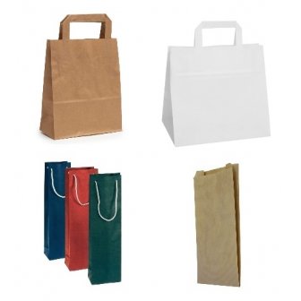 Paper bags and paper cones