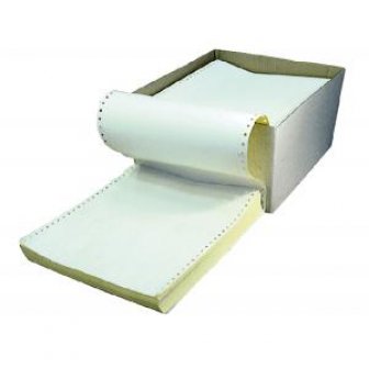Tulostimen paperi nauhassa, yksikerroksinen (offset)