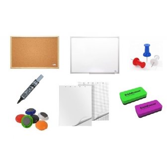 Blackboards and other supplies