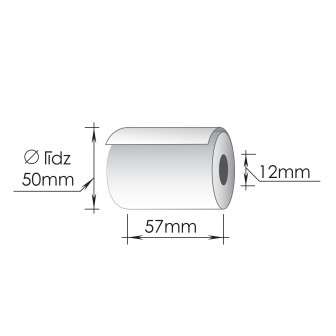 Kases lente 57x50mm, Termo