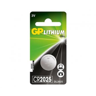 Baterijas GP Super CR2025  DL2025, Lithium, 3V, 1 gab. papirs.lv