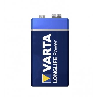 Baterijas VARTA LONGLIFE 6LR61 Alkaline krona, 9V, 1 gab. papirs.lv 2