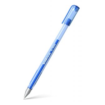 Gēla pildspalva ErichKrause G-TONE, 0.5mm, zila papirs.lv
