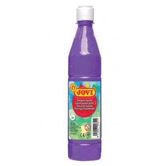 Guaša krāsa JOVI, pudelē, 500ml, violeta papirs.lv