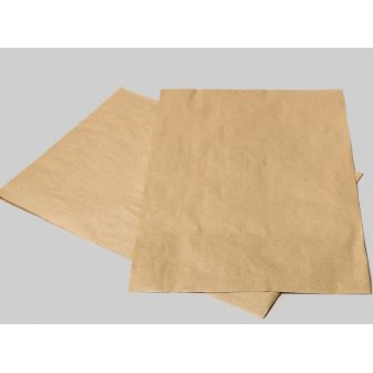 Ietinamais papīrs loksnēs, 64cm x 84cm, 70g/m2, brūns, kraftpapīra imitācija, 405 loksnes papirs.lv 1