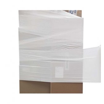 Palešu - Stretch plēve, 450mm x 200m, 17mk, balta papir.slv 3