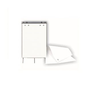 Papīra bloks tāfelei SMILTAINIS Flip-Chart, 59.4x84cm, balts, 50 lapas papis.l