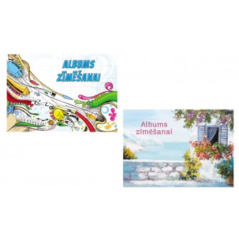 Zīmēšanas albums ABC JUMS, A4, 120g/m2, 30 lapas papirs.lv 